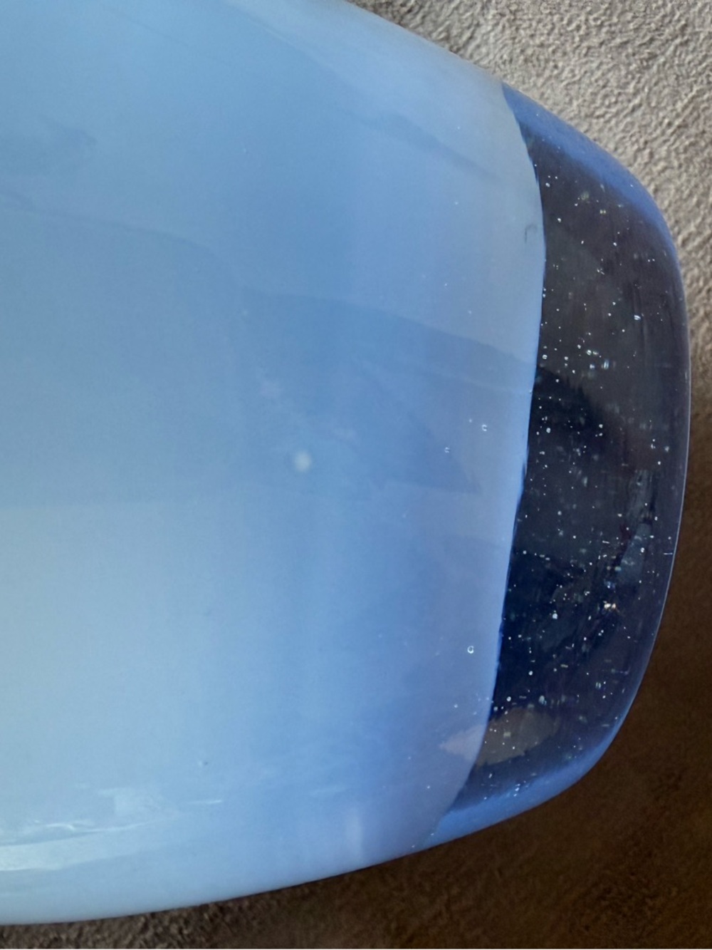 Light Blue Glassybaby Candle Holder - Picture 8 of 8